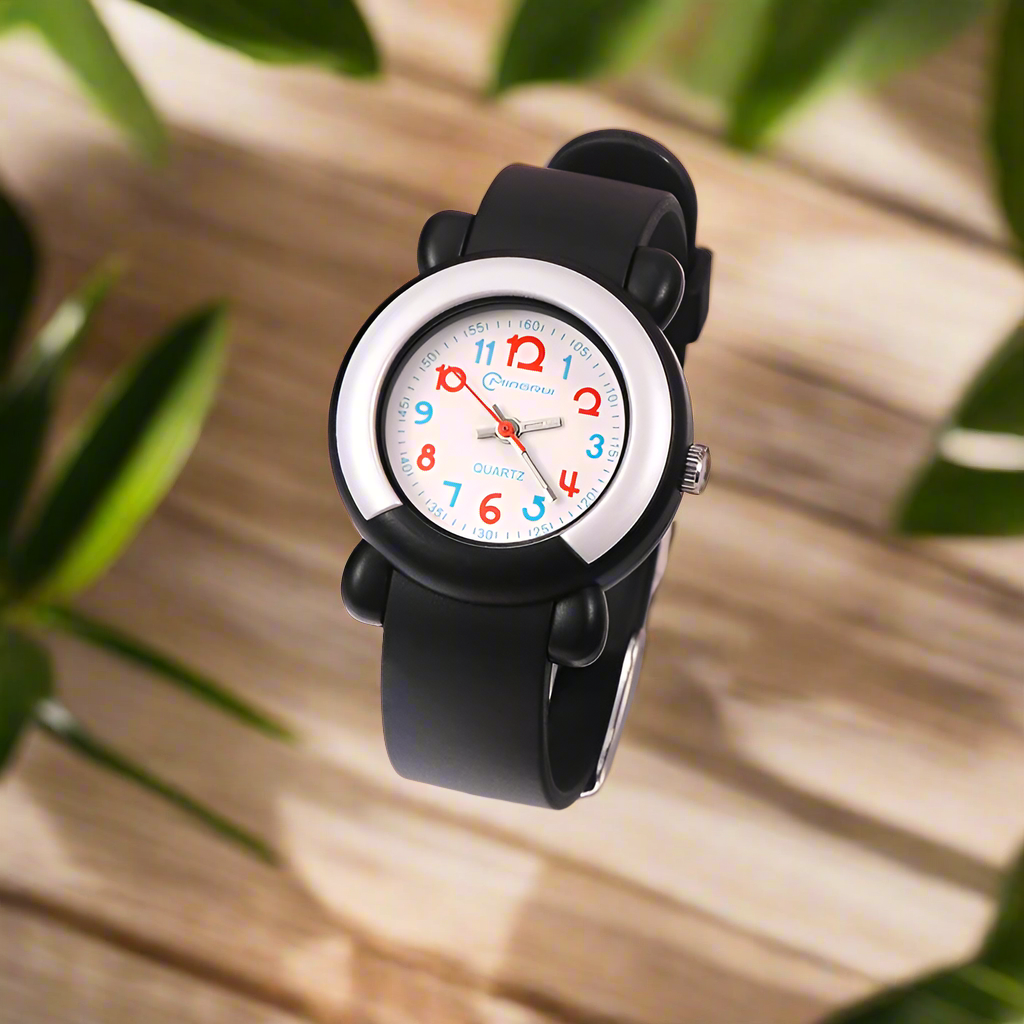 Fashionable kids watch waterproof hands cute cartoon multi-color electronic watch clock gift Watch for children