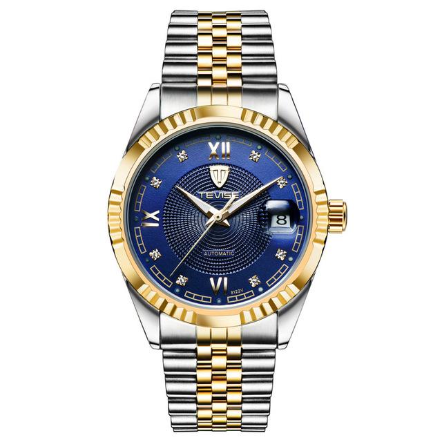 Brand Luxury Men Automatic Watch Man Tourbillon Mechanical Watches Movement Gold Clock