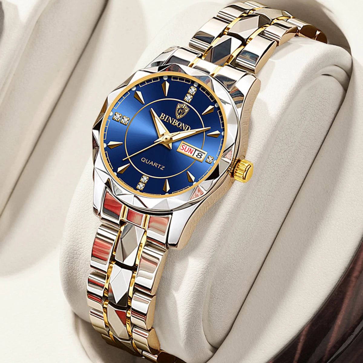 Women Watches Luxury Fashion Ladies Quartz Watch Waterproof Luminous Date Stainless Wristwatch Girlfriend Lovers Gift