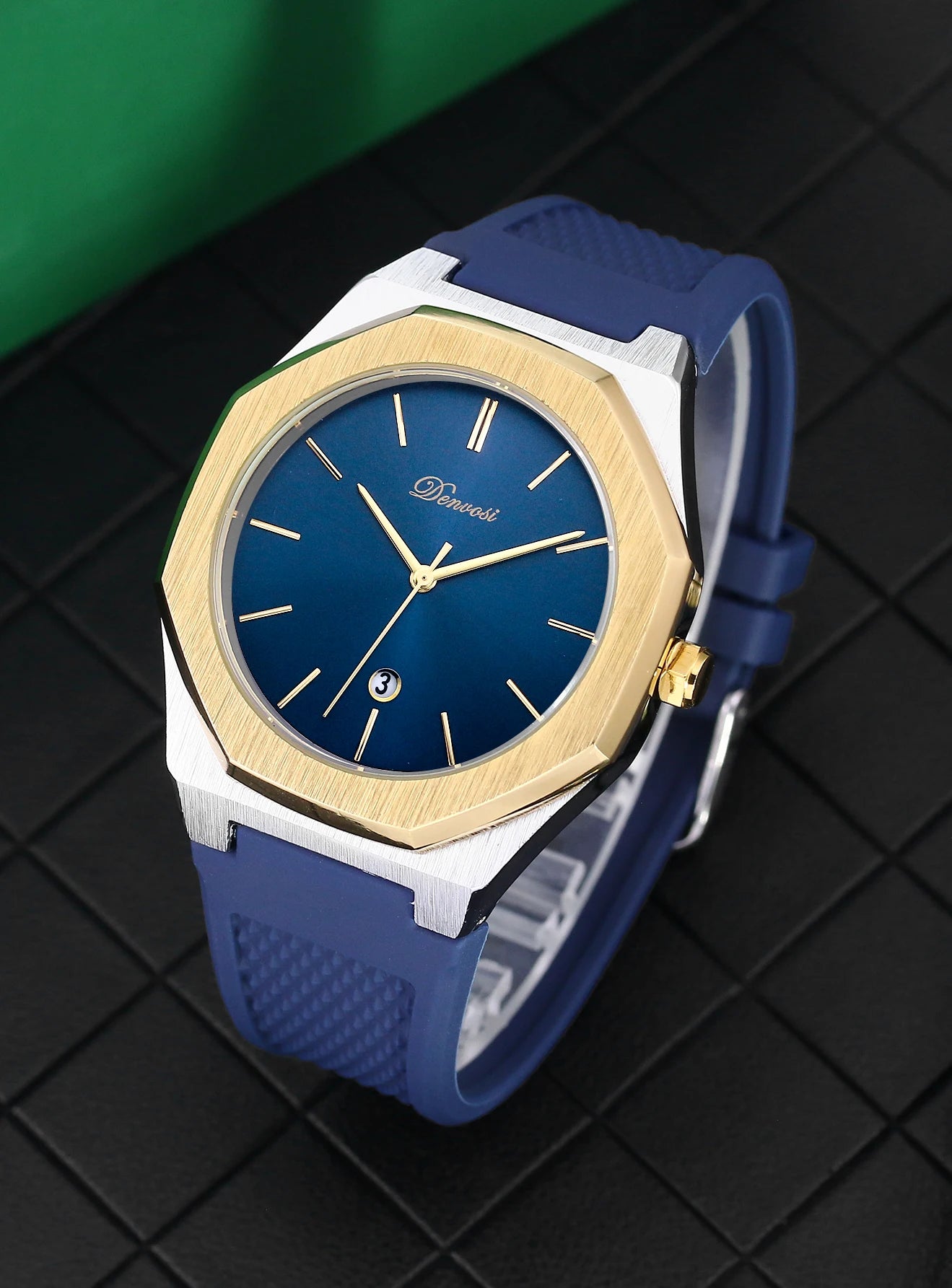 Simple leisure sports men's quartz watch Waterproof casual wristwatch for men