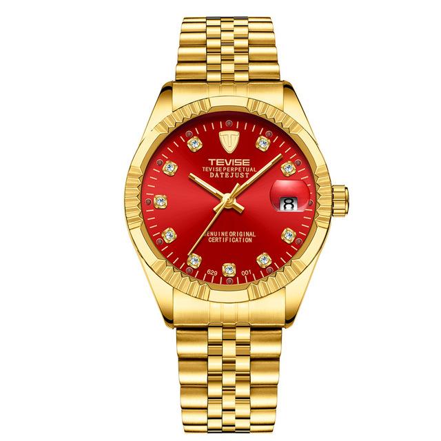 Brand Luxury Men Automatic Watch Man Tourbillon Mechanical Watches Movement Gold Clock