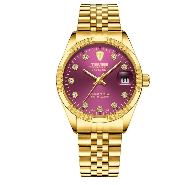 Brand Luxury Men Automatic Watch Man Tourbillon Mechanical Watches Movement Gold Clock