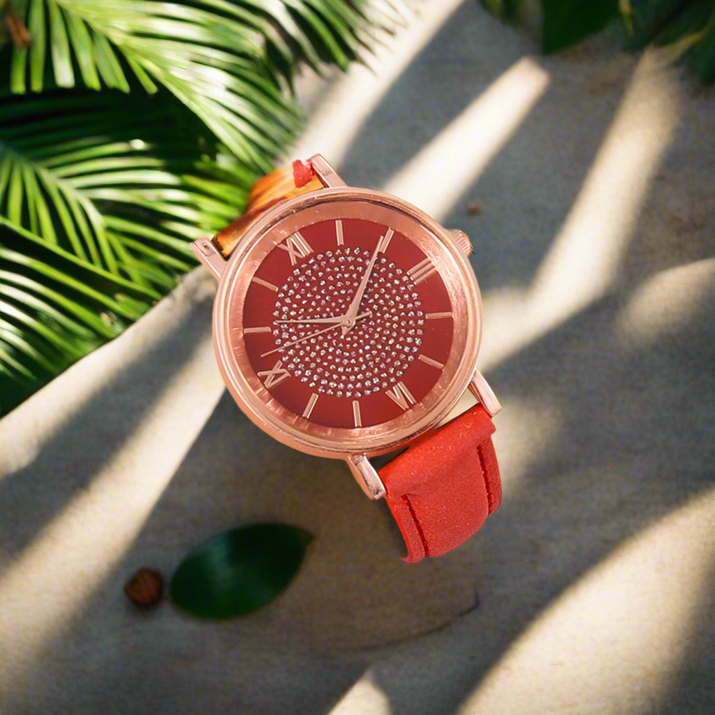 Luxury Watches Quartz  Watch Stainless Steel Dial Casual Bracele Watch