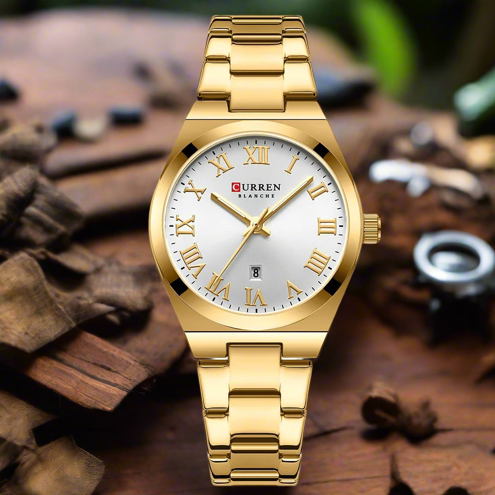Luxury Fashion Watch for Women Original Quartz Women's Watches Waterproof Stainless Steel Elegant Ladies Wristwatch