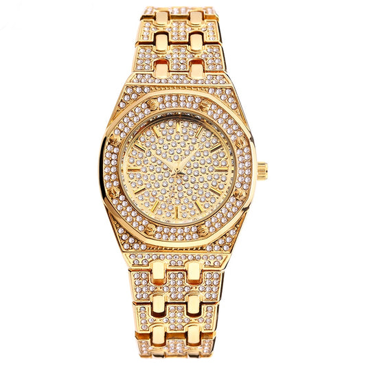 Silver Women's Watch Casual Dress Ladies Watch Fashion Waterproof Steel Quartz Wrist Watches For Women Valentines Gift