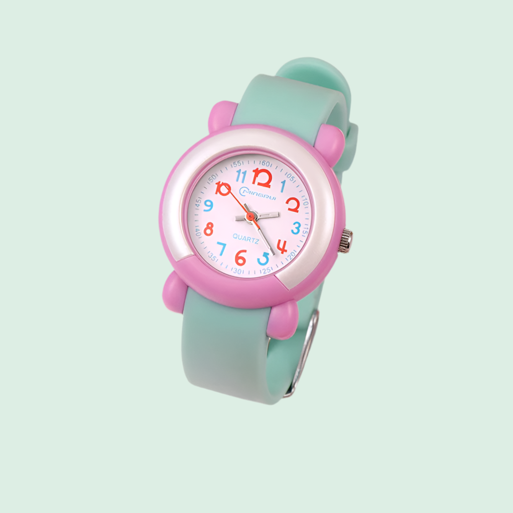 Fashionable kids watch waterproof hands cute cartoon multi-color electronic watch clock gift Watch for children