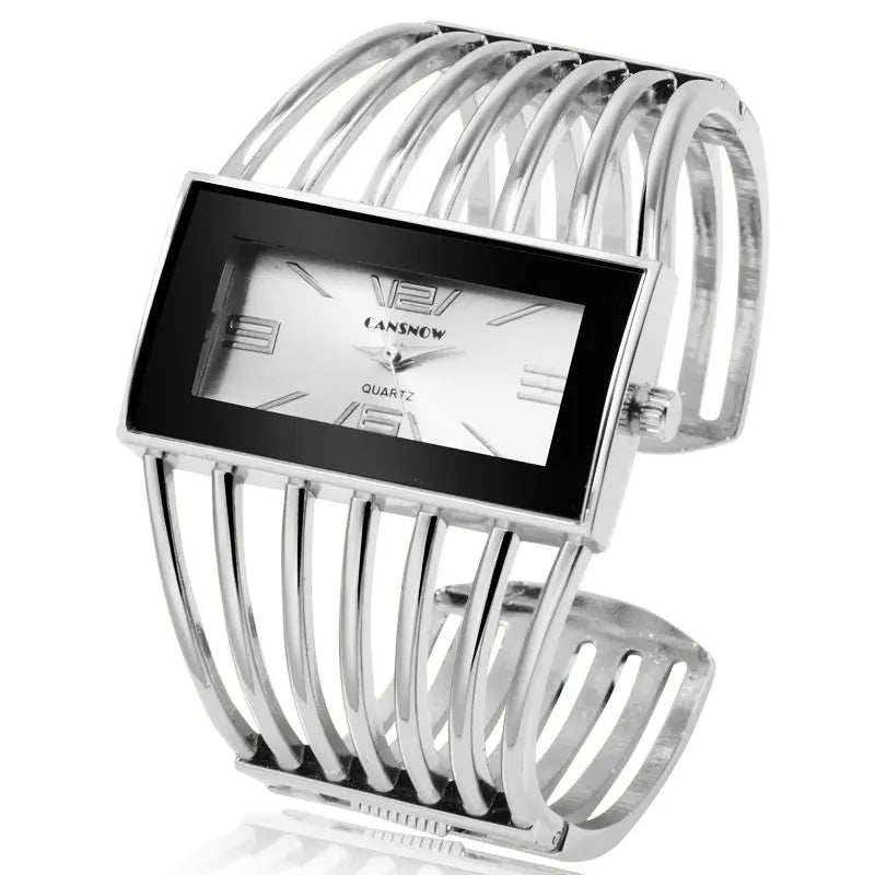 Rhinestone Bracelet Watch Silver Watch Women Watches Full Steel Women's Watches Clock relogio feminino