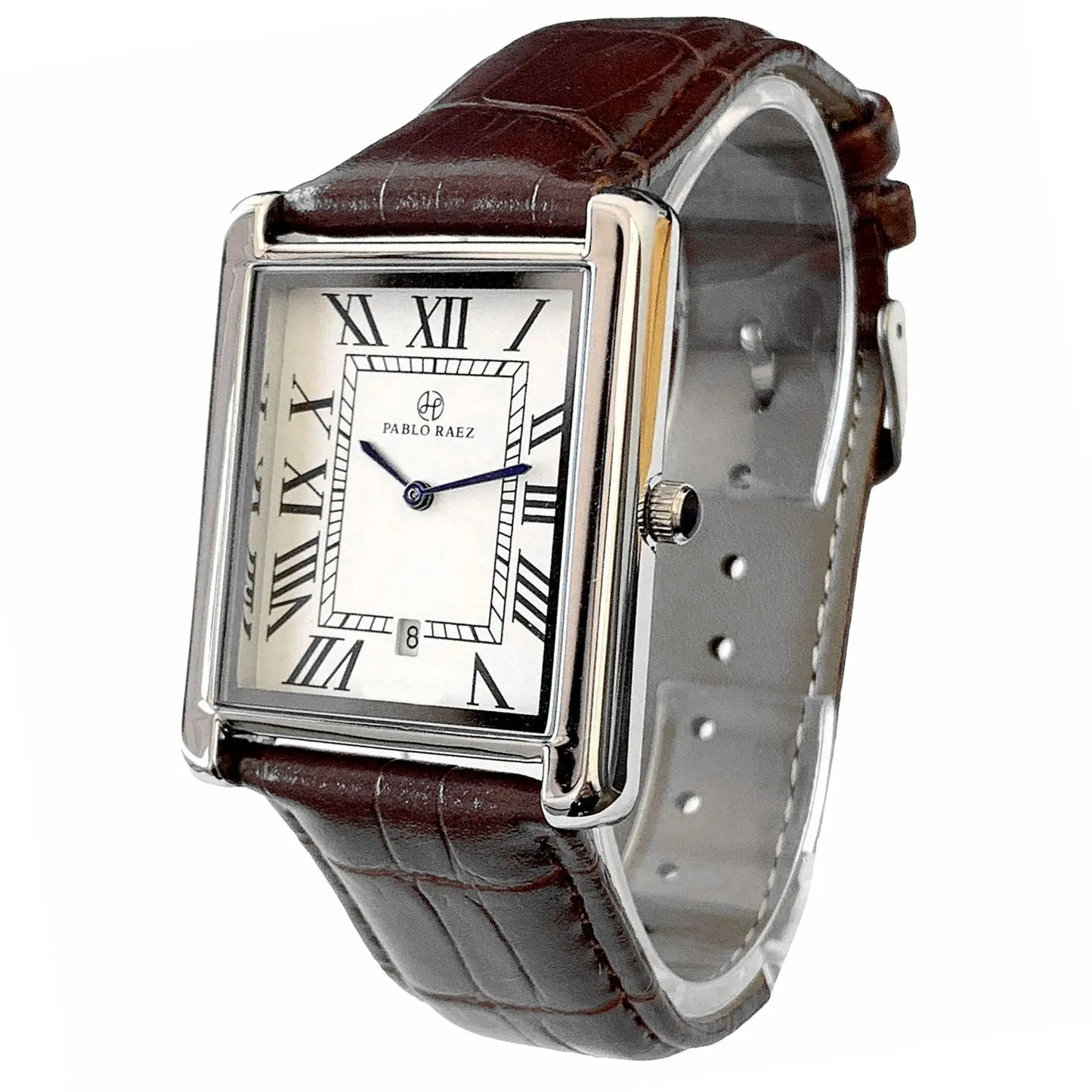 Men Watch Business Light Luxury Brand Square Classical Calendar Waterproof Belt Male Fashion Quartz Clock Watches Gift