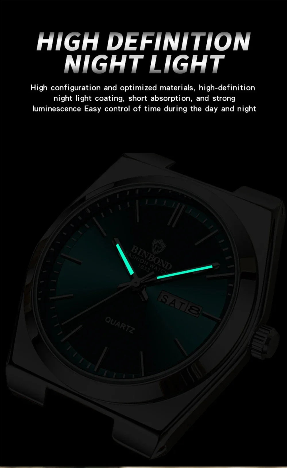 Casual Business Fashion Quartz Wristwatches Gold Movement Clock Men Luxury Watch Automatic Watches Mens Gifts