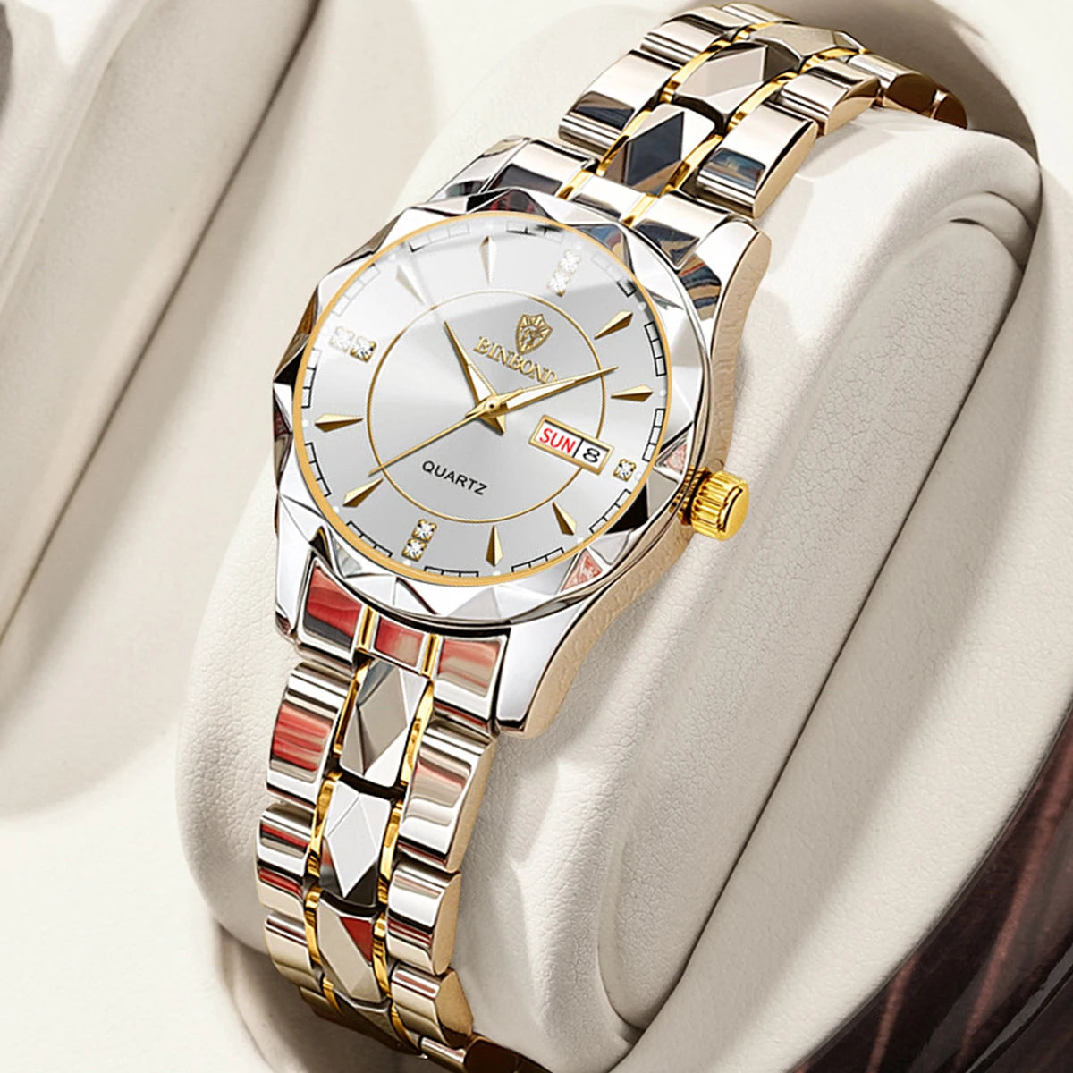 Women Watches Luxury Fashion Ladies Quartz Watch Waterproof Luminous Date Stainless Wristwatch Girlfriend Lovers Gift