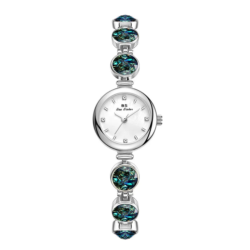 Women's Chain Watch Light Luxury High Quality Malachite Phantom Bracelet Waterproof Female Fashion Quartz Watches Gift UTHAI V65