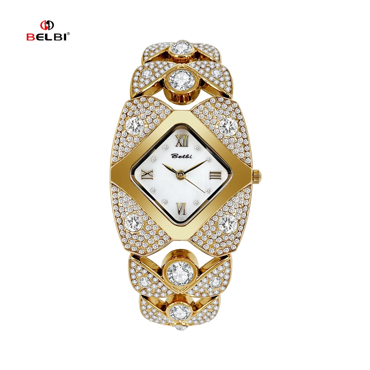 Unique Design Gold Women Bracelet Watches 2025 New Luxury Brand Wrist Watches For Ladies Full Steel Women Quartz Wristwatches