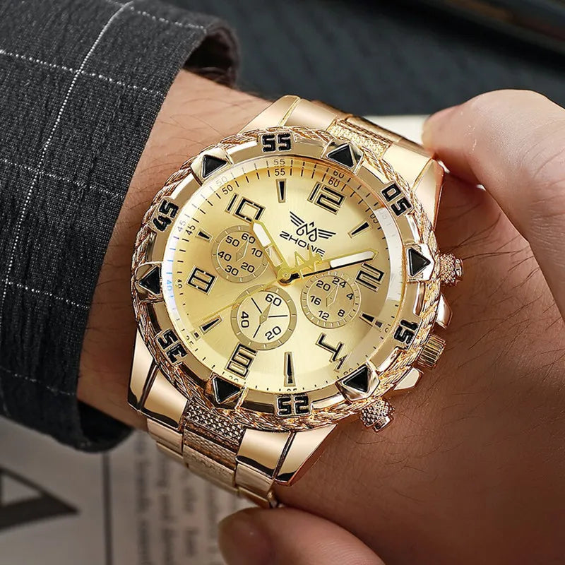 Mens Watches Luxury Brand Watches For  Simple WristWatch Business Full Steel Sports Male Clock