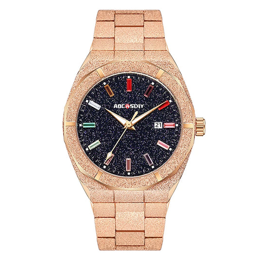 Luxury Business Men Watches Quartz Wristwatches Auto Date Male Clock with Luminous Hands Relogio Masculino