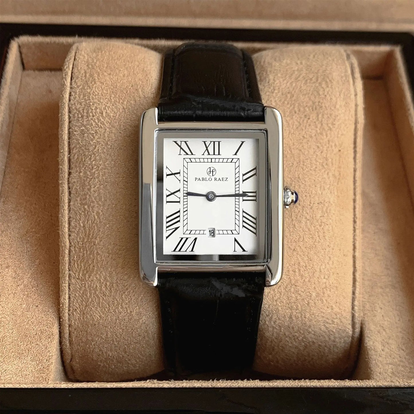 Men Watch Business Light Luxury Brand Square Classical Calendar Waterproof Belt Male Fashion Quartz Clock Watches Gift