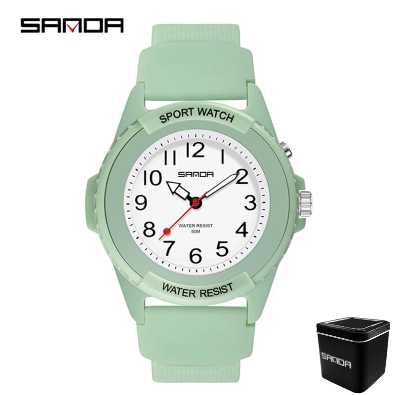 Children Watches Sport Analog WristWatch Casual Waterproof Students  Watch Reloj Mujer Dropship